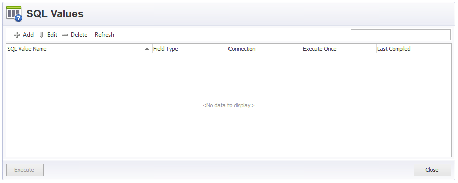 SQL Values