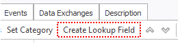 Button – Create Lookup Field